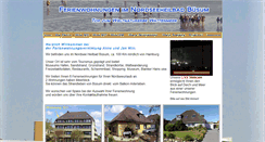 Desktop Screenshot of buesumurlaub-witt.de